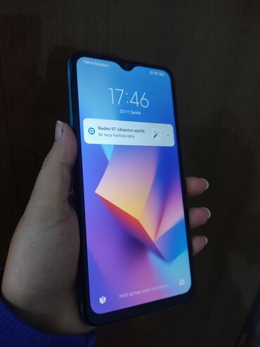 Samsung: Samsung Galaxy A22, 128 GB, rəng - Göy, Barmaq izi, İki sim kartlı