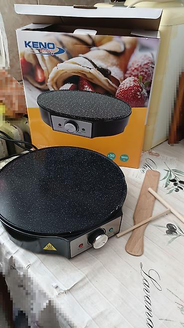 vox stajler za kosu 5 u 1: Električni aparat za palačinke KENO - Prečnik ploče: 30 cm – idealno — 1