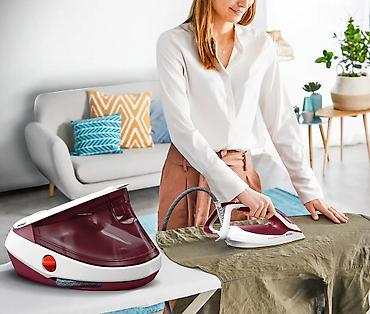 tefal: Парогенератор Tefal, Нержавейка, 1,5 л, Вертикальное отпаривание — 5