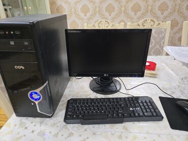 Masaüstü kompüterlər və iş stansiyaları: Masaüstü kompüter – QORI korpus Salam kasa tek satılır, monitor — 11
