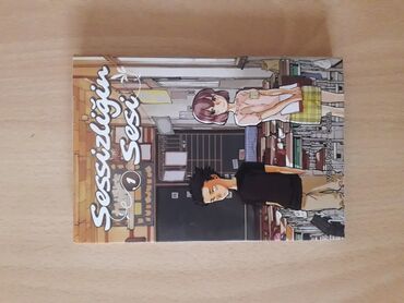 Kitablar, jurnallar, CD, DVD: Sessizliğin Sesi manga 1 cild (türk dilində) üst qapağı ilə birlikdə