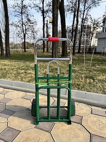ручные тележки: Садово-строительная тачка и тележка, Стальная, Двухколесная, Новый — 3