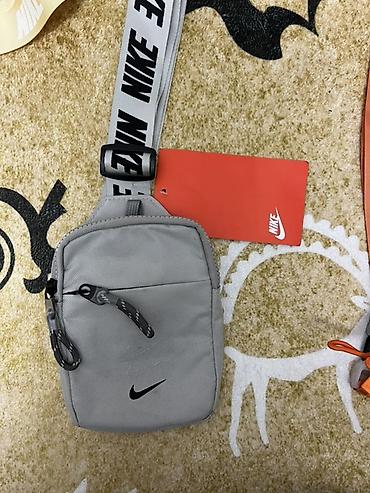 барсетка кожанный: Барсетка, Nike, Материал: Тканевый материал, Новый — 1