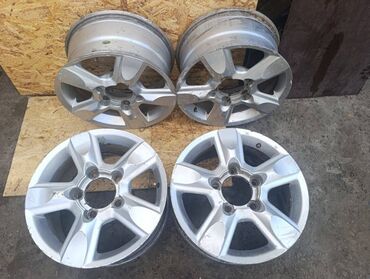 диск на gx: Куйма Дисктер R 17 Toyota, Комплект, тешиктери - 5, Колдонулган