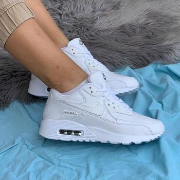 Patike: Nike air max 90 patike crne i bele ekokoža Novo Brojevi 36 do 46 fb — 10
