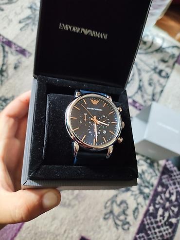 iphone whatch: Мужские часы Emporio Armani, хронограф (оригинал) есть чек о покупке а — 3