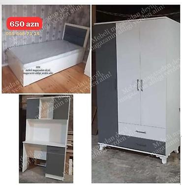 gence kredit: Oğlan və qız üçün, Yeni, Təknəfərlik çarpayı, Yazı masası — 1