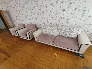 Divan və kreslo dəstləri: 2 ədəd divan və 2 ədəd kreslo mövcuddur. Ölçüləri aşağıdakı kimidir — 23