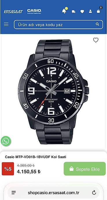 casio gshock: Yeni, Qol saatı, Casio, rəng - Qara — 2