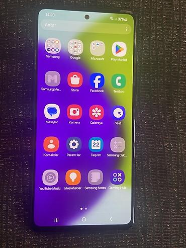 gaming telefon: Samsung Galaxy A52, rəng - Qara, Barmaq izi — 1