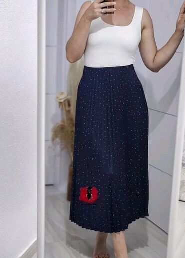 Suknje: One size, Midi, bоја - Crna — 13