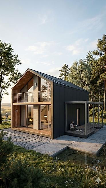 Продажа модульных домов: Строим барнхаусы для бизнеса и собственных нужд. От ПСО до под ключ — 10