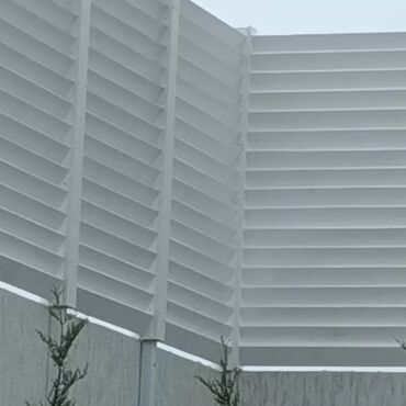 Naveslər, markizlər: Səs və məxfilik üçün lamel tipli dekorativ panellər və kölgəlik — 11