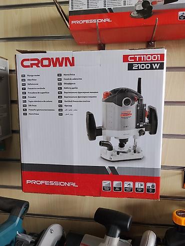 neto pro: Фрезер погружной CROWN CT11001 Professional - Мощность: 2100 Вт - — 1