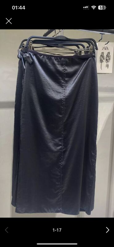 Səsgücləndiricilər, qulaqlıqlar və mikrofonlar: Zara metalik etek. tezedir geyilmeyib — 21