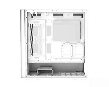 Ostali kompjuterski delovi: Računarsko kućište RAIDMAX – midi tower, belo, sa staklenom bočnom — 3