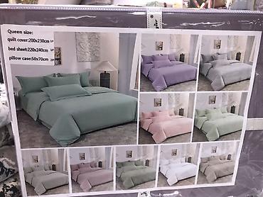 Комплекты постельного белья: Постельное бельё 100% хлопок, постельное бельё, наволочки пара 300сом — 9