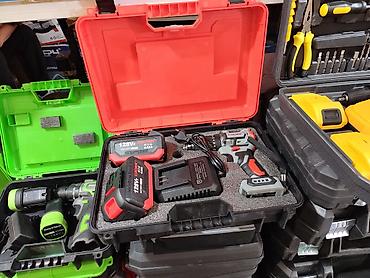 Наборы электроинструментов: Cordless Tool Kits in Cases Description: - Various professional tool — 3