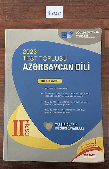 güven pdf az dili: Məhsul: 2023 “Test Toplusu – Azərbaycan dili”, II hissə (DİM) — 1