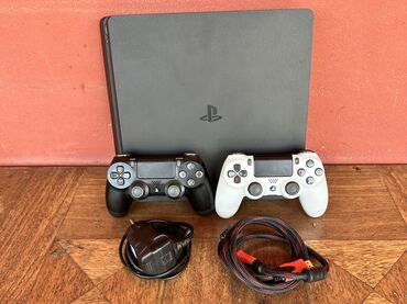 PS4 (Sony Playstation 4): PlayStation 4 Slim 1TB Tam ideal vəziyyətdə, heç bir problemi yoxdur