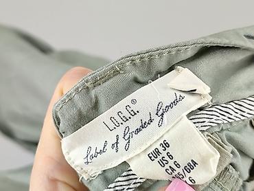 cuffed jeans: H&M L.O.G.G., Szorty damskie, rozmiar S — 4