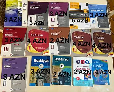 Книги и журналы: Abituriyentlər ucun lazim olan vesaitlerdir,istifade olunub lakin — 2