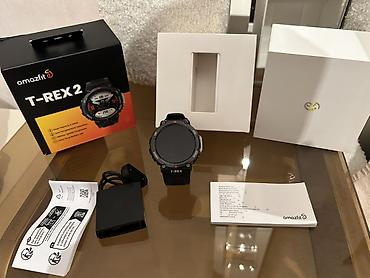 agilli saat: Amazfit T-Rex 2 ağıllı saat 1il işlənmiyib korpusu çox səliqəlidir — 2