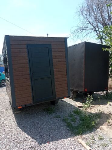 старый вагон: Продаю ФУДТРАК на колесах, длина-3м, ширина- высота-2м. Можно под
