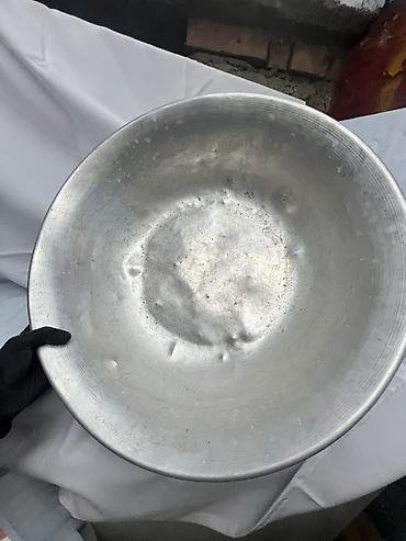 piknik süfrəsi: Kasalar, 1 əd, rəng - Gümüşü, Metal, SSRİ — 3