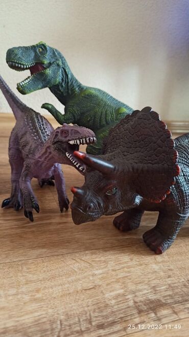 динозавры игрушки: Большие.Продаю динозавров!В хорошем большие