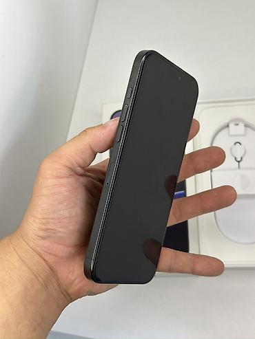Уюлдук телефондор жана аксессуарлар: IPhone 16 Pro Max, Колдонулган, 256 ГБ, Кара, Куту, 90 % — 5