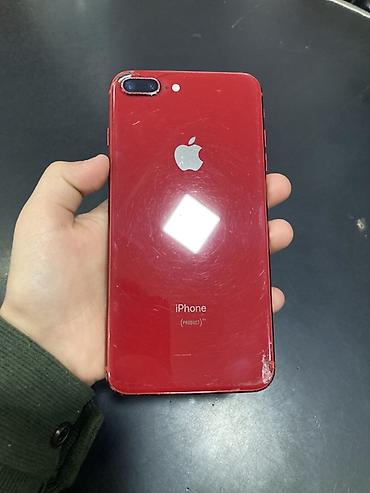 iphon 17: IPhone 8 Plus, Qırmızı, Barmaq izi — 10