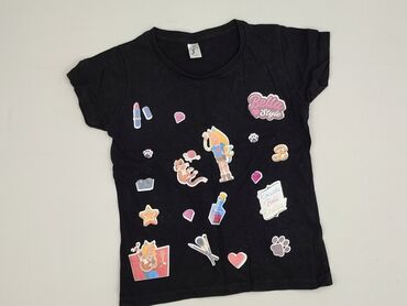 koszulka na wf dla dziewczynki: T-shirt, 12 years, 146-152 cm, condition - Very good
