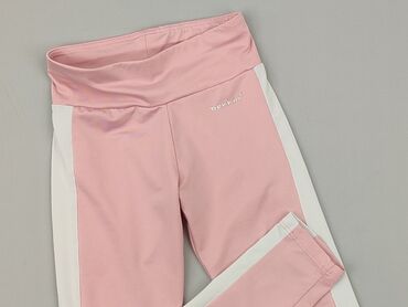bluzka w kolorze fuksji: Leggings for kids, 9 years, 128/134, condition - Perfect