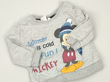 buty geox dla dziewczynki: Sweatshirt, Disney, 6-9 months, condition - Very good