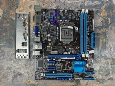 материнские платы amd x370: Энелик плата, Колдонулган, Asus, LGA1155, Micro-ATX, ПК үчүн