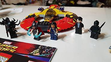 мадели: LEGO Marvel Super Heroes 76084 “Атакующий корабль спасателей: битва за — 7