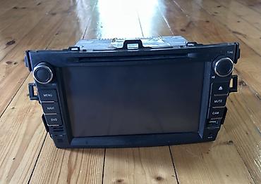 met: Toyota corolla 2007-2010 modellərə uyğun zavod şitə tam oturan monitor — 1
