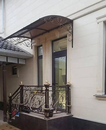 Изготовление перил: Изготовление перил Материал: Кованное железо, Наружные, Бесплатный замер — 121