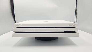 ipod mp3 player: Ağ rəngli Sony PlayStation 4 Pro Praşofka model 09.00 oyun konsolu — 2
