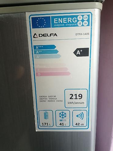 mətbəx tərəzi: İşlənmiş 2 qapılı Delfa Soyuducu Satılır, rəng - Boz — 2