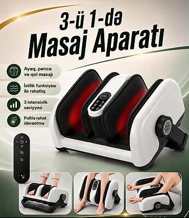 3-ü 1-də Masaj Aparatı Ayaq, pəncə və qol üçün çoxfunksiyalı masaj