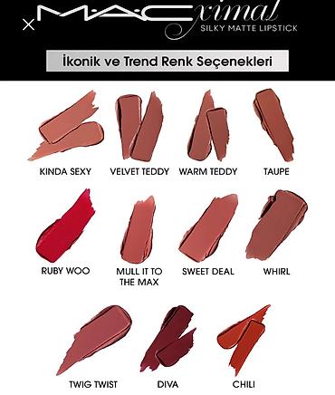 Gözəllik və sağlamlıq: M·A·C Maximal Silky Matte Dodaq Pomadası – ruby woo rəngi dodaq boyası — 3