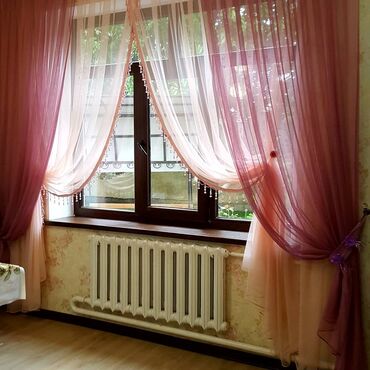 Шторы и занавески: Ош базарында арзан баада шторалар сатылып жатат.Большой — 8