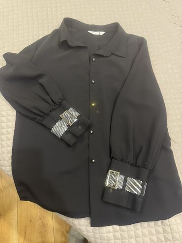 прозрачное женское нижнее белье: Блузка, Классическая модель, Шифон, Однотонный