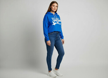 spodnie dresowe dla nastolatków: FB Sister, Bluza z kapturem damska, rozmiar XL