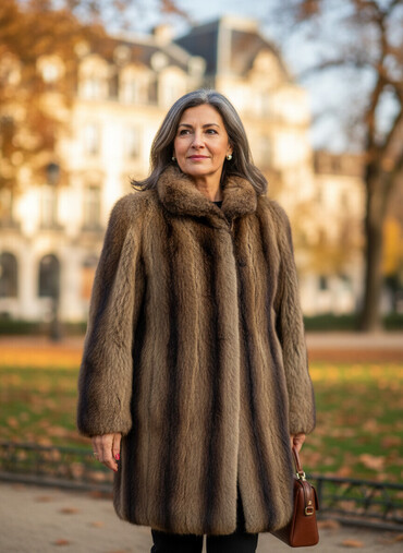 Kürklər: Шуба из натурального меха ондатры. Длина - миди. В отличном состоянии — 1