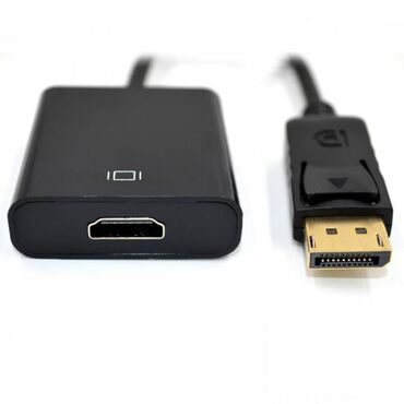 Адаптеры питания для ноутбуков: Адаптер DisplayPort (M) - HDMI (F) (видео конвертер, переходник)