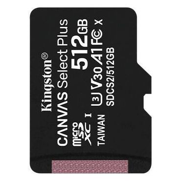flash карту in Кыргызстан | ВИДЕО- И ЗВУКОВЫЕ КАРТЫ: Micro SD накопители (Trans Flash) 512GB HC10 KINGSTON