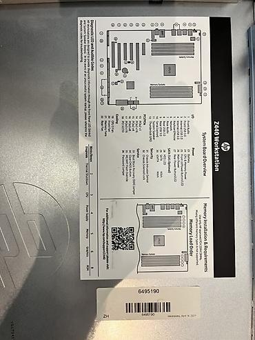 Elektronika: HP Z440 iş stansiyası + EIZO monitor + klaviatura Komplektin tərkibi — 10